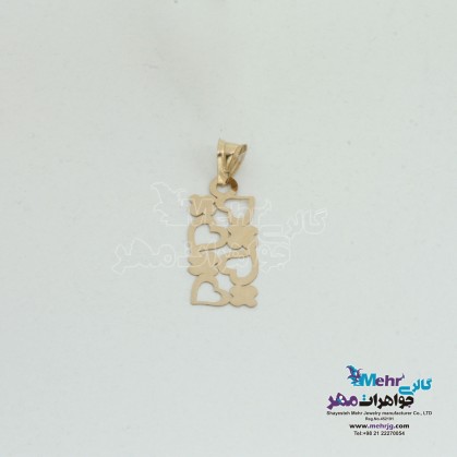 آویز طلا - طرح قلب - ون کلیف-SM1012 آویز طلا - طرح قلب - ون کلیف-SM1012